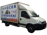Stěhování a autodoprava vozidlem Iveco 21 m3 skříň (Daily 35C13)